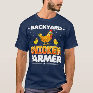 Camiseta Granjero de pollo de patio trasero - Dama de pollo