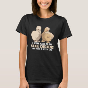 Camiseta Granjero de pollo de Silkie Chino Pullover