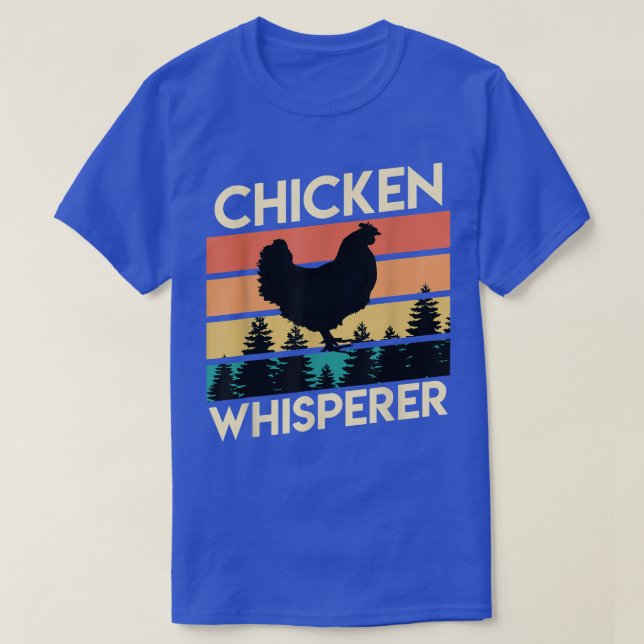 Camiseta Granjero de pollo en bigote Chicken Ducher Ch (Diseño del anverso)