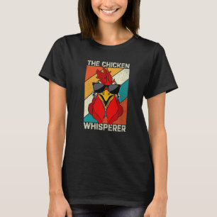 Camiseta Granjero de pollo en el patio trasero de Whisperer
