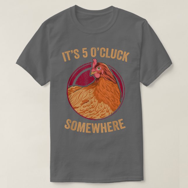 Camiseta Granjero de pollo Gracioso Chico (Diseño del anverso)