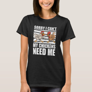 Camiseta Granjero de Pollo Granja Animal Ave Avicultura Pol