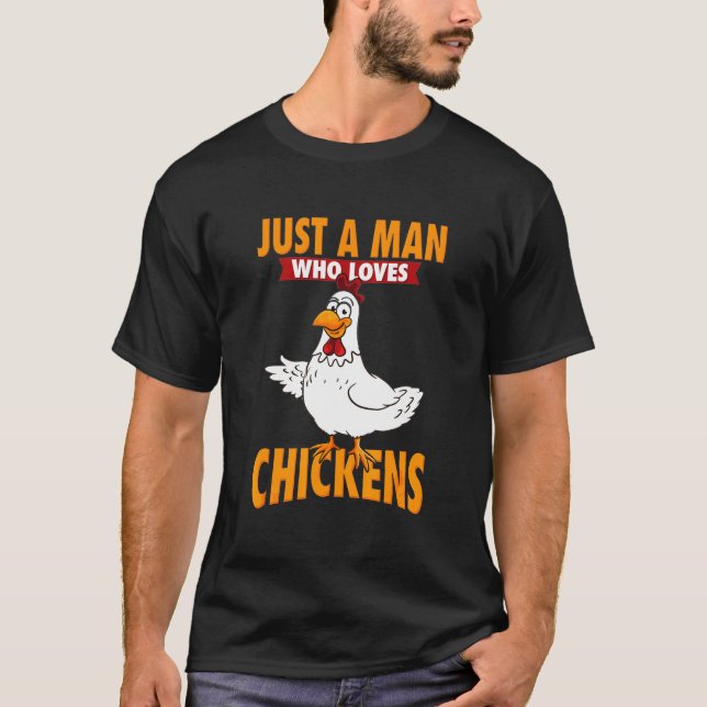 Camiseta Granjero de pollo I Pollo (Anverso)