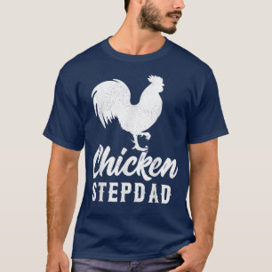 Camiseta Granjero de pollo y gallina, Stepdad, Grasa