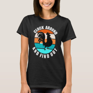 CAMISETA GRANJERO DE POLLOS AVÍCOLA QUE REVOLOTEA Y DESCUBR