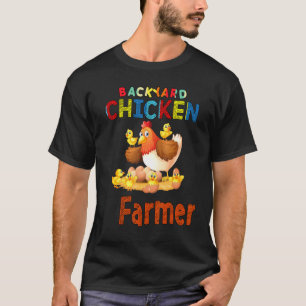 Camiseta Granjero de pollos de patio Sassy Sarcástico