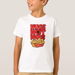 Camiseta Granjero de pollos - Nugs no drogas