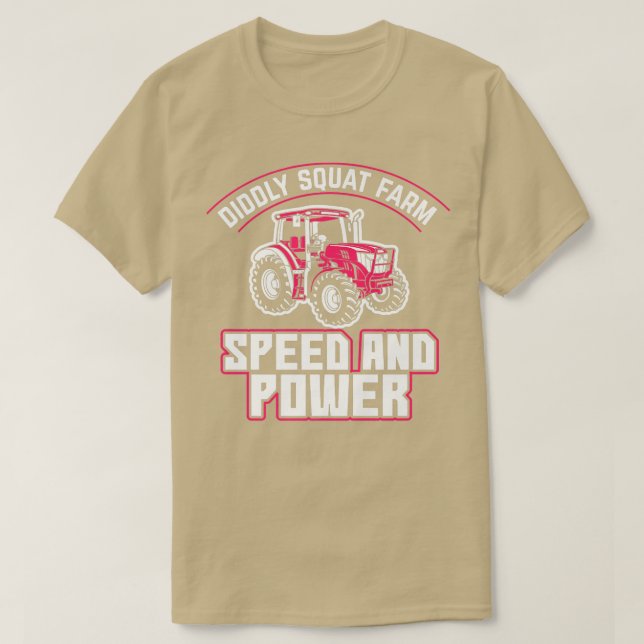 Camiseta Granjero De Ritmo Y Tractor De Energía Fagrario De (Diseño del anverso)