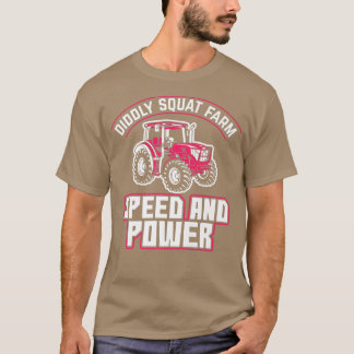 Camiseta Granjero De Ritmo Y Tractor De Energía Fagrario De