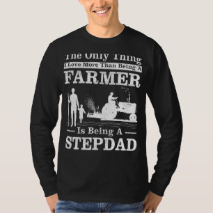 Camiseta Granjero de Tractores Mens Estilo de cosecha de vi