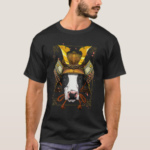 Camiseta Granjero de vaca samurái guerrero japonés Bushido 