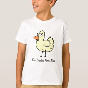 Camiseta Granjero del pollo de la afición de los pollos de