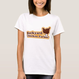 Camiseta Granjero del pollo del patio trasero