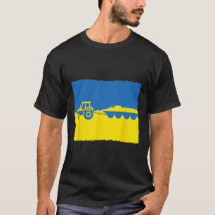 Camiseta Granjero divertido de Ucrania roba un tanque ruso 