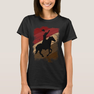 Camiseta Granjero ecuestre occidental Regalo de equitación