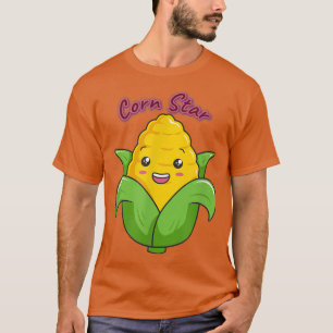 Camiseta Granjero estrella de maíz que cultiva a la adoraci