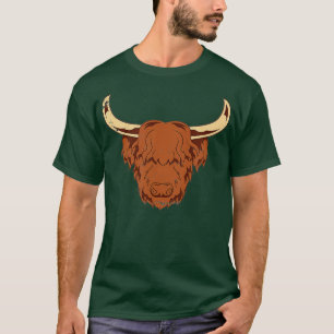 Camiseta Granjero ganadero de tierras altas regalo de vaca