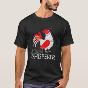 Camiseta Granjero Granjero Susurrador de Pollo Granjas Anim