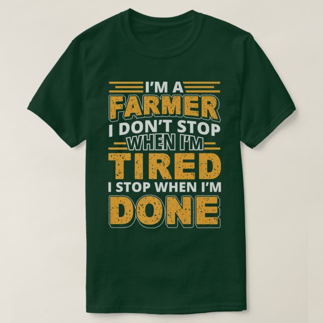 Camiseta Granjero Lustig (Diseño del anverso)