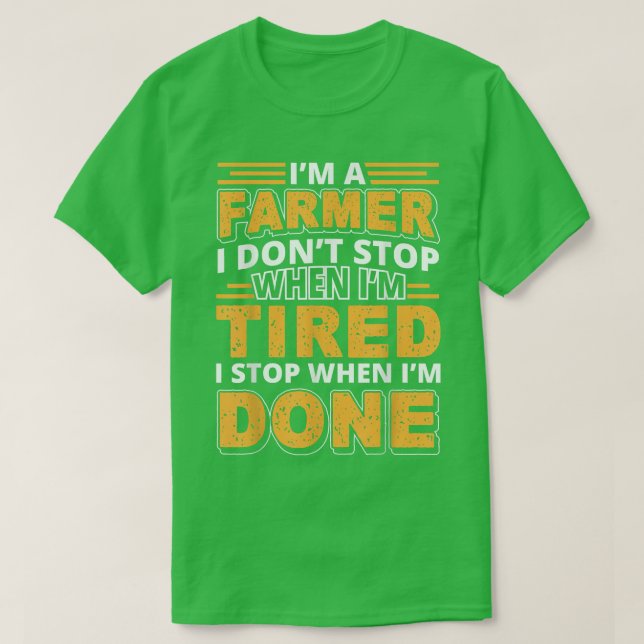Camiseta Granjero Lustig (Diseño del anverso)
