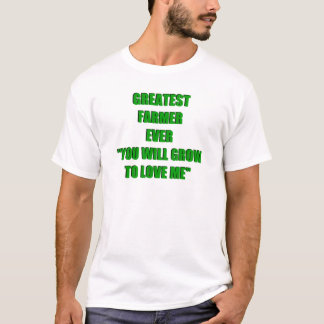 Camiseta Granjero más grande de la historia