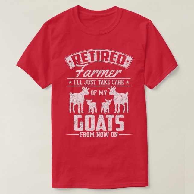 Camiseta Granjero Retirado Yo Solo Cuidaré De Mi Funn De Ca (Diseño del anverso)
