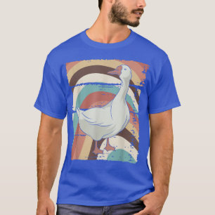 Camiseta Granjero Retro Animal Lover Farm Bird Goose713