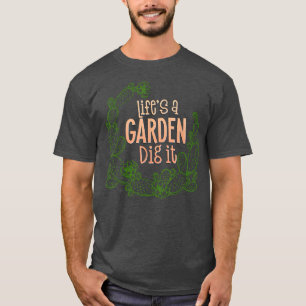 Camiseta Granjero retro vintage regalo La vida es una excav