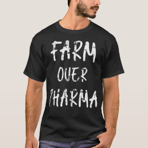 Camiseta Granjero Sobre Nutricionista De Verduras De Granje