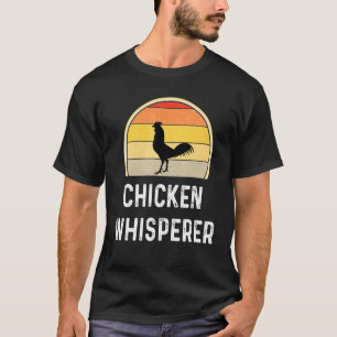 Camiseta Granjero Susurrador de Pollo Retro Avicultura