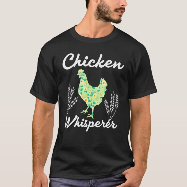 Camiseta Granjero Susurrador de Pollos (Anverso)