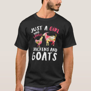 Camiseta Granjeros de animales: Mujeres Chicas que aman las