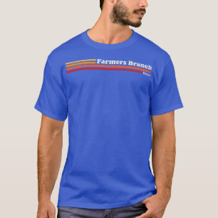 Camiseta Granjeros de estilo gráfico masculino de los años