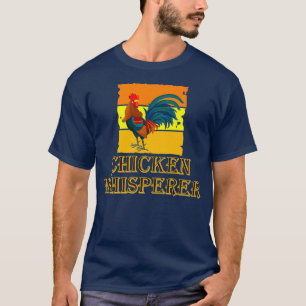 Camiseta Granjeros de pollo en Whisperer cultivando en el i