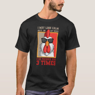 Camiseta Granjeros de pollos gallos granja aves de corral