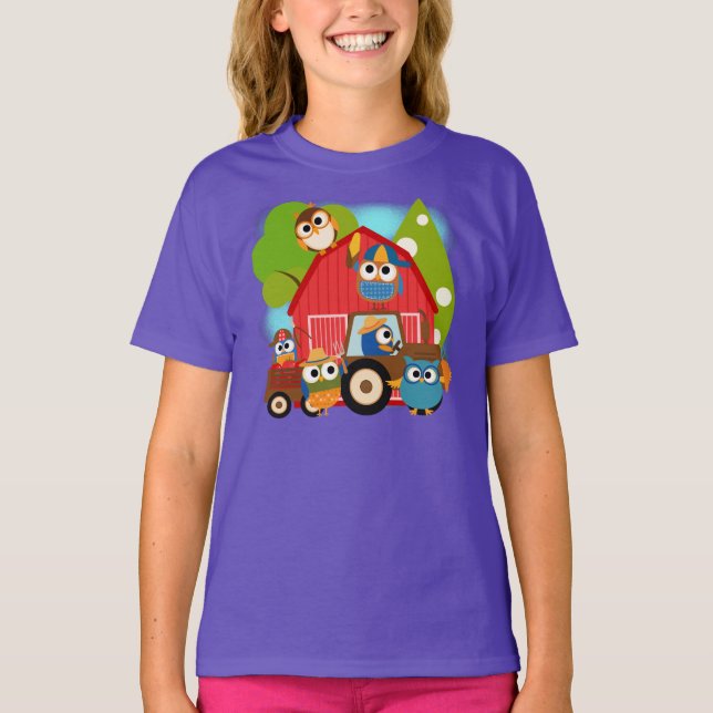 Camiseta Granjeros del búho (Anverso)