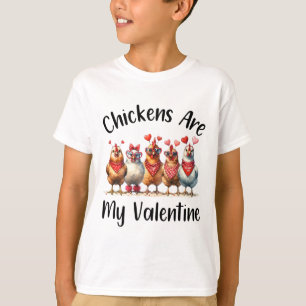 Camiseta Granjeros Divertidos - Hombres Mujeres El Pollo Es