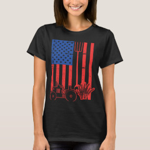 Camiseta Granjeros que atienden tractores Granjero