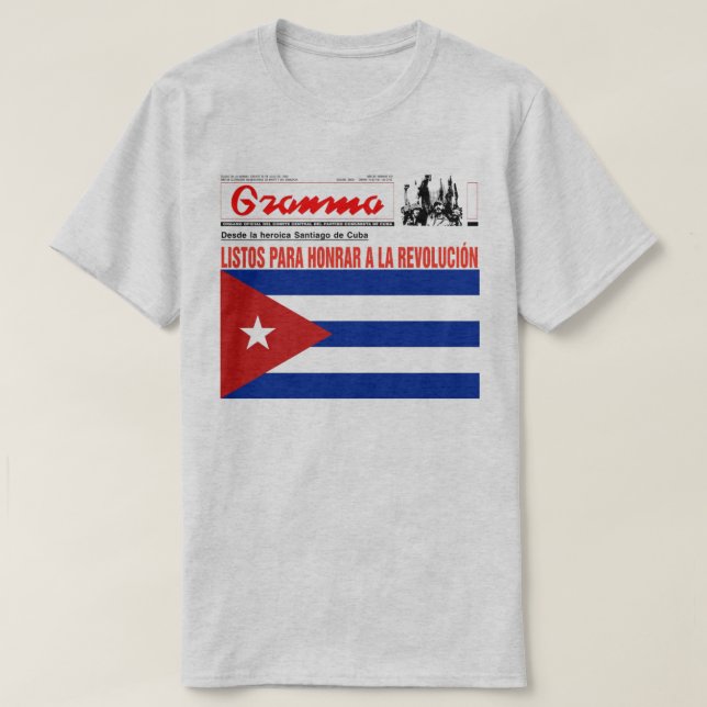 CAMISETA GRANMA DAILY (Diseño del anverso)