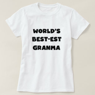 Camiseta Granma negra y blanca más grande del mundo