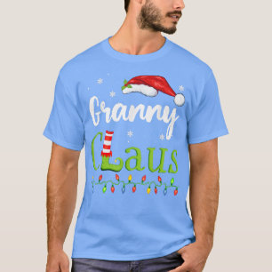 Camiseta Granny Claus Navidades de la abuela cómica Santa P