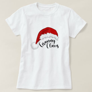 Camiseta Granny Claus Navidades Santa T-Shirt