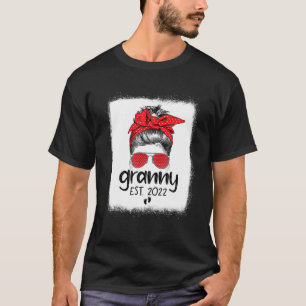 Camiseta Granny Est 2022 Embarazo De Día de la Madre Bun De