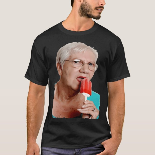 Camiseta Granny Ice Lolly (Anverso)