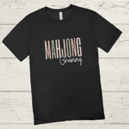 Camiseta Granny Mahjong | Funny mahjong