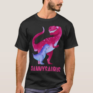 Camiseta Grannysaurus Cute AMA Saurus Dinosaurio Día de la