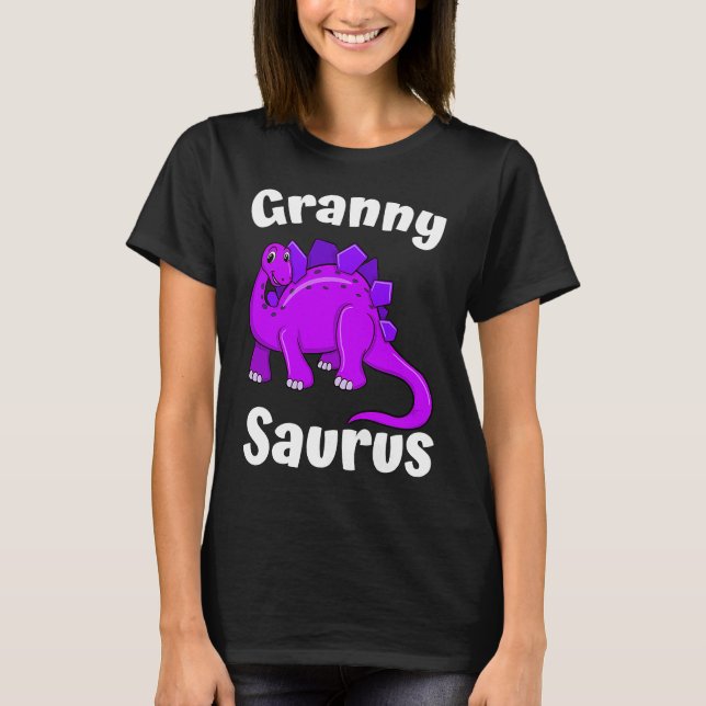 Camiseta Grannysaurus Granny Dinosaur  Dino Mother's Day (Anverso)