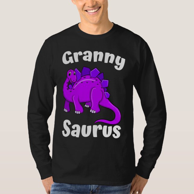 Camiseta Grannysaurus Granny Dinosaur  Dino Mother's Day (Anverso)