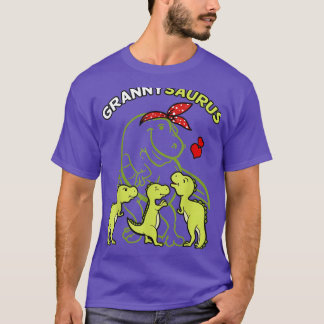 Camiseta Grannysaurus Granny Tyrannosaurus Dinosaur Mothers
