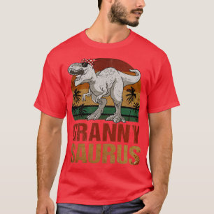 Camiseta Grannysaurus T Rex Dinosaur Granny Saurus Vintage